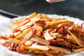 炒春笋时总是苦涩？学会这2招，鲜嫩好吃，比饭店里卖的还香图片