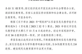 硕果累累 异彩纷呈——热烈祝贺宿迁市第一实验小学教师在全市信息化教学能手大赛中获奖图片