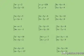 中考数学出题方向解析，分享3大板块之二：计算题（100+）图片