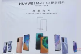 麒麟绝唱？华为Mate 40系列手机壳与开卖时间曝光图片