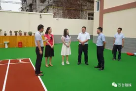 区长郑清春检查今年9月开园幼儿园准备工作图片