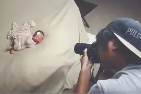 未满月婴儿被下病危通知书，只因拍艺术照，医生怒斥当妈的不负责图片