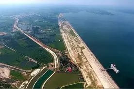 岳城水库大坝图片