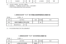 高中阶段招录学校招生代码及计划、指标生分配方案看这里｜济南中考专刊（原济南地区）图片