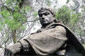 太平天国主要将领翼王石达开善走险道渡河图片