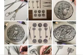 硬币x玻璃碴子竟然可以做成“钻石”？纪念币还可以这么玩图片