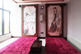 重庆江津区天池影院式足浴，影图腾系统，1080P投影，32个房间图片