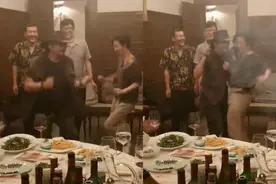 胡歌廖凡酒局抽烟被拍！桂纶镁现场热舞上袖滑落，尖叫不断醉意浓图片