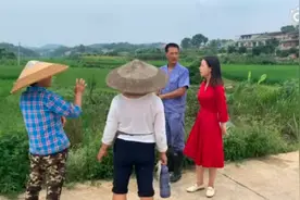 女硕士包荒山当农民，大学生陪父亲种地，多好图片