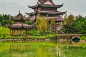 重庆合川最适合拍照的公园，古风古韵十足图片