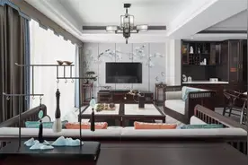 南阳·清华园131M²19万打造新中式图片