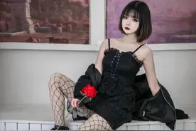暗黑系洛丽塔妖异的美图片