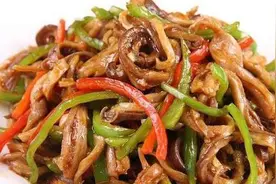 美食分享：老坛辣椒肉炒肉，芹菜炒肉丝，辣爆肚丝的家常做法图片
