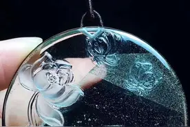 水晶里多了“油胆”，价格倍增图片