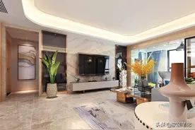把新家装成港式风格，打开入户门就被深深吸引，画面感太过于温馨图片