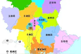 中国最新行政区划——河北省唐山市图片
