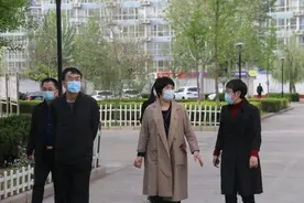 调研督查衡水市十四中防疫复学工作图片