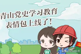 独家首发！“青山庆祝建党百年”定制表情包来啦图片