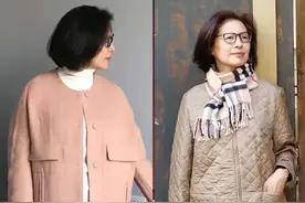 “呢大衣、小脚裤”才是五六十岁女人应有的秋季打扮，优雅太气质图片