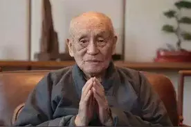 梦参老和尚：1931年朝拜九华山，地藏塔打开，我看见了地藏图片