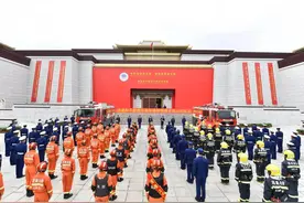 西藏消防救援总队举办消防安保火线入党仪式图片