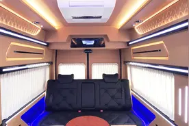 「原创」玄武灰的全顺逸途商务车，豪华航空座椅带按摩功能视频封面