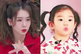 女儿luck原则问题发脾气，戚薇用这种方法解决，值得妈妈借鉴图片