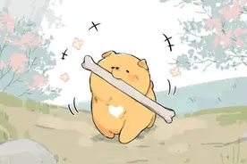 「漫画」狼王：狼王给的骨头图片