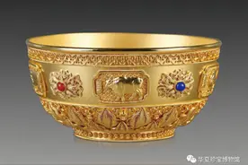 花丝镶嵌《传家宝·金饭碗》展现经典非遗绝技图片