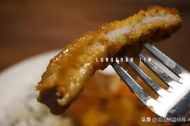 日本洋食的治愈之味：超强解锁日式炸猪排，混搭咖喱配米饭图片