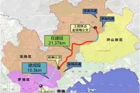 建成即免费通行！深圳东部过境高速工程加快推进图片
