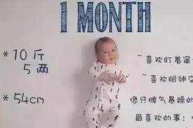 1岁以内宝宝生长发育指标对照表，收好啦！图片