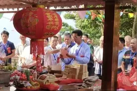 船场荔枝岭伯公庙落成庆典图片