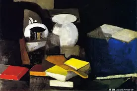 法国艺术家罗杰·德拉·弗雷斯纳耶立体主义绘画作品欣赏图片