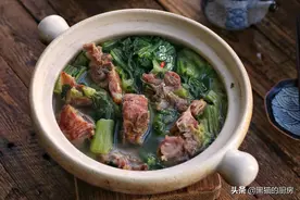 这菜1.5元一斤，粗纤维多，秋冬进补要给肠胃洗个澡，解腻鲜甜图片