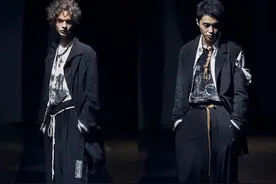 黑暗中的诗意浪漫，Yohji Yamamoto 2021 春夏男装系列图片