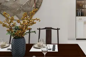 138㎡三房两厅装修，新中式+轻奢，现代年轻人最爱的一款图片