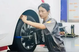 汽修女孩古慧晶的成功能否激励中职生努力学习？很遗憾，不能图片
