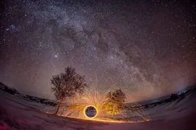 星空：找个最美好的角度仰望我图片