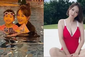香港“电波少女”姚乐怡，可与“晶女郎”邱淑贞媲美的性感女神图片