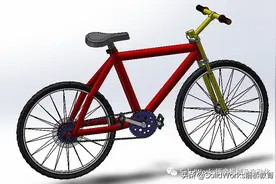 从无到有教你用solidworks绘制一个自行车图片