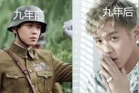 《雪豹》演员九年的变化，看到竹下俊时，丝毫没有变化！图片