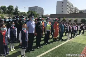 白水县公安局积极配合 圆满完成地震逃生应急演练（组图）图片