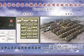 枣庄市山亭区山樾兰庭建设项目规划批后公示图片