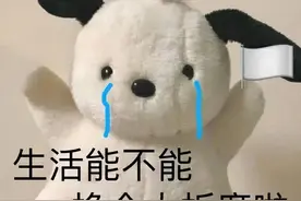 表情包：生活能不能换个人折磨啦图片