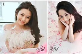 同受邀巴黎顶奢名媛舞会，李连杰女儿比美邱淑贞女儿，谁会更出众图片