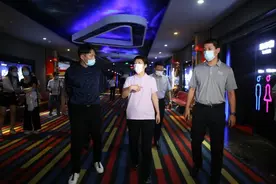 海口影院上座率开放 防疫工作不放松图片