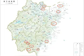 浙江省有哪些县不通铁路？（附浙江省最新标准地图，有龙港市）图片