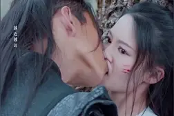王大陆亲吻李沁，嘴巴都亲变形了！李沁：像在拔火罐...图片