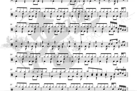 星辰大海 鼓谱分享DrumScore图片